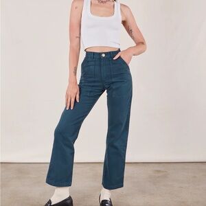 Big bud press petite work pants in navy